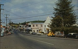 Main St. Looking North Sutter Creek, CA Postcard Postcard Postcard