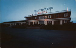 Cool Harbor Motel Postcard