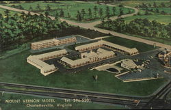 Mount Vernon Motel Charlottesville, VA Postcard Postcard Postcard