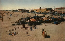 Open Air Fish Market Postcard