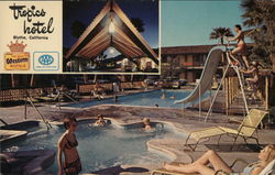 Ken Kimes Tropics Motor Hotel Blythe, CA Postcard Postcard Postcard