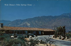 Walt Disney's Palm Springs Home Santa Ana, CA Postcard Postcard Postcard