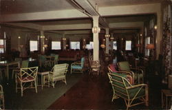 Lake Hotel Lounge Yellowstone National Park, WY Postcard Postcard Postcard