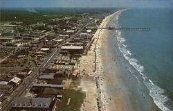 Aerial View Looking North Myrtle Beach, SC Postcard Postcard Postcard