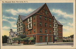 The Minisink Hotel Port Jervis, NY Postcard Postcard Postcard