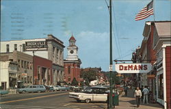 Main Street Brookville, PA Postcard Postcard Postcard