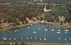 Southport Harbor on the Connecticut Shore Postcard