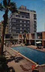 Lafayette Hotel and Lanais Long Beach, CA Postcard Postcard Postcard