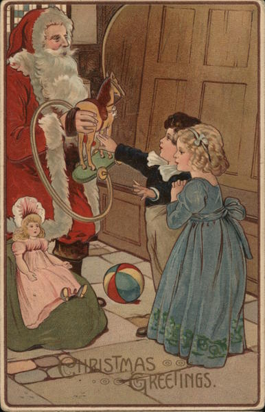 Christmas Greetings Santa Claus