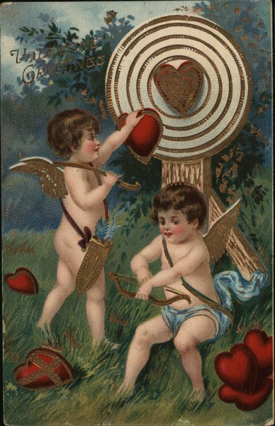 Valentine Greetings Cupid