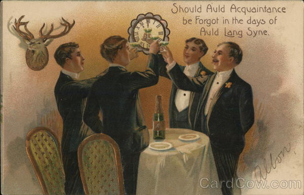 Gentlemen Toasting Fraternal