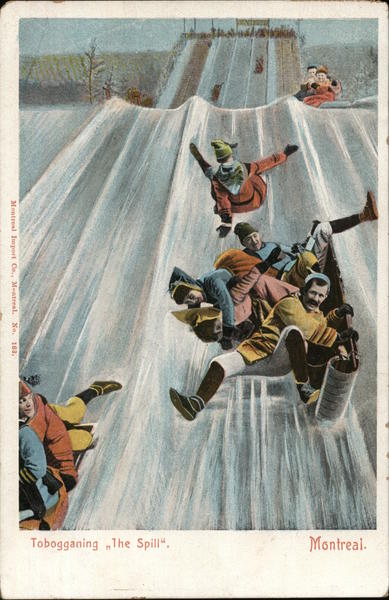 Tobogganning The Spill