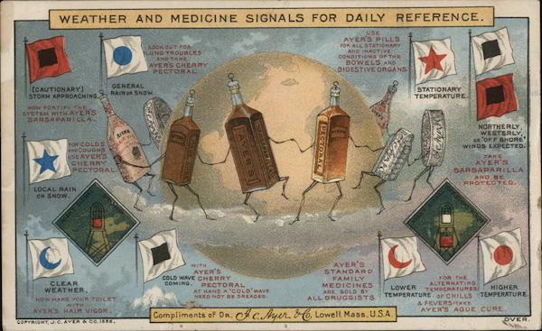 Weather and Medicine Signals for Daily Reference Flags