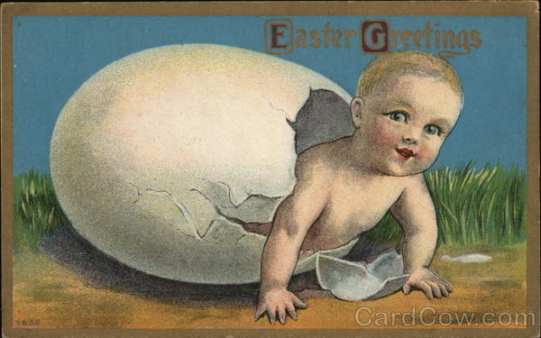 Easter Greetings Eggs