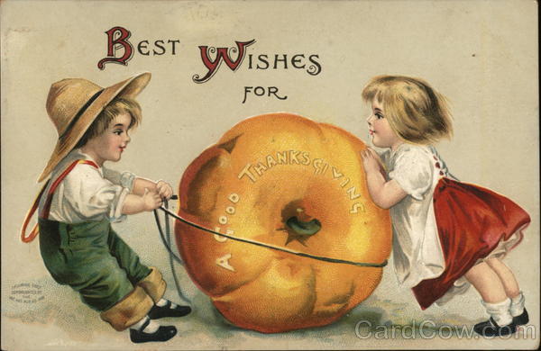 Best Wishes For A Good Thankgiving Children