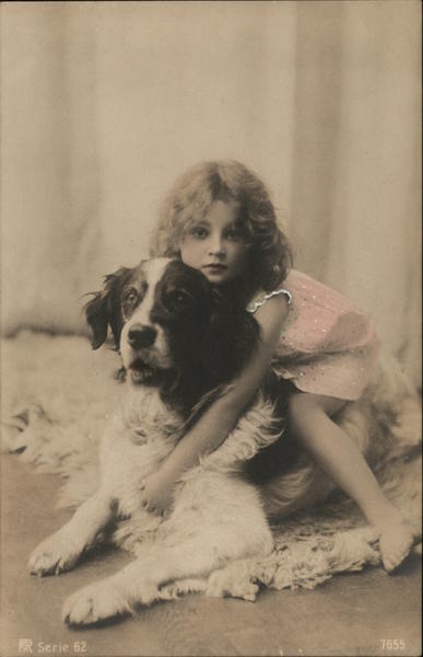 Girl and Dog Dogs