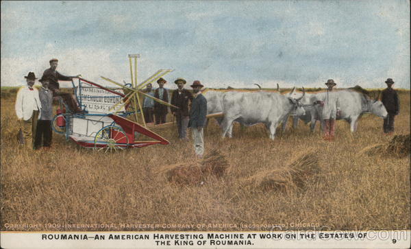 Romanian Farmers Farming