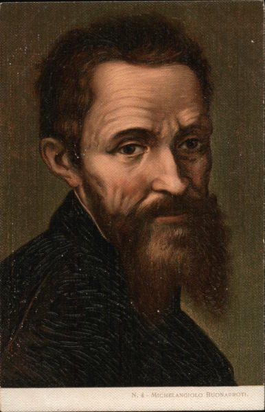 Portrait of Michelangiolo Buonarroti Artists