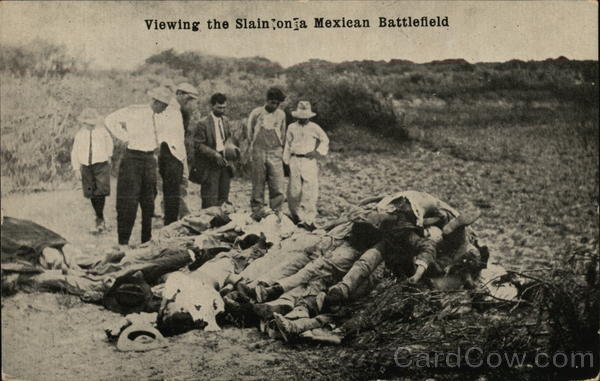 Viewing the Slain on a Mexican Battlefield, Mexican Revolution
