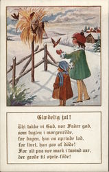 Glædelig Jul! Children Postcard Postcard