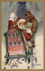 Santa in His Sleigh Santa in His Sleigh