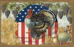 Thanksgiving Greetings. Postcard