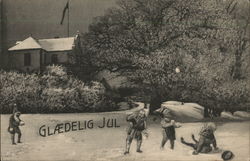 Glaedelig Jul Postcard