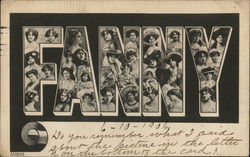 Fanny Postcard
