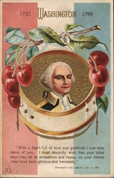 Washington' Farewell to His Officers. Presidents Postcard Postcard