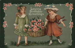 Loving Birthday Greetings Postcard