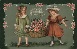 Loving Birthday Greetings Postcard Postcard