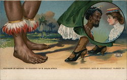 Footwear of Nations No. 9 - South Africa Postcard