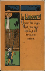 It's Halloween! Postcard Postcard