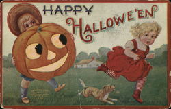Happy Halloween Postcard