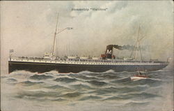 Steamship "Manitou" Steamers Postcard Postcard