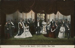 "Rulers of the World", Eden Musee, New York Royalty Postcard Postcard