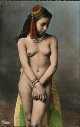 North African Female Postcard