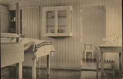 Vrouwenkamp Albert's Dorp Spreekkameer van den Geneesheer, tevens apotheck Zeist, Netherlands World War I Postcard Postcard
