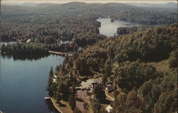 Ariel View of Seventh Lake Inlet New York Ariel View of Seventh Lake Inlet New York