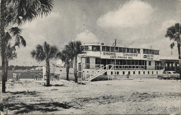 Pirates Den Restaurant and Cocktail Lounge Advertising