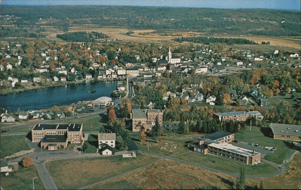 October at Washington State College Machias Maine