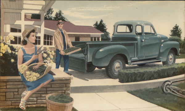 Advertisment for GMC Pickup Trucks