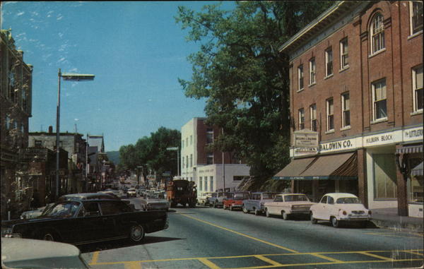 General Street Scene at Littleton, N.H. New Hampshire