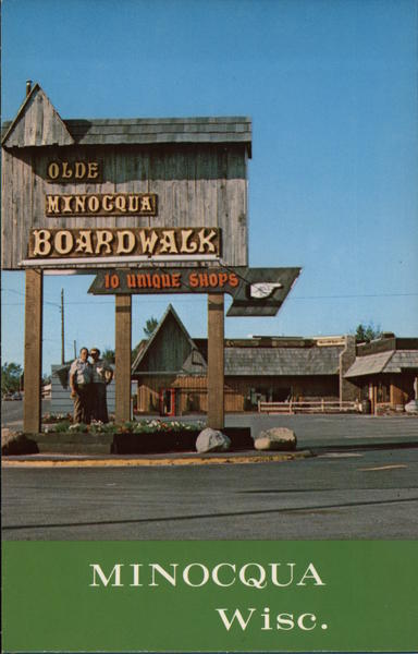 Old Minocqua Boardwalk Wisconsin