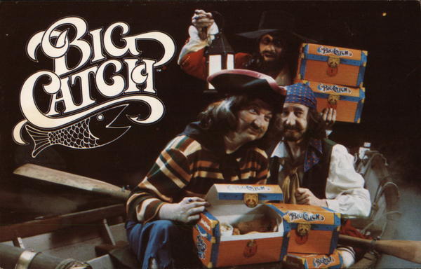 Big Catch Seafood Long John Silver's Modern (1970's to Present)