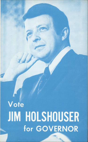 Vote Jim Holshouser for Governor North Carolina Political