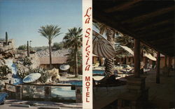 La Siesta Motel Postcard