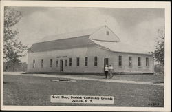 Craft Shop, Dunkirk Conference Grounds Postcard