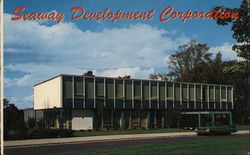 Seaway Development Company, Administration Building Massena, NY Postcard Postcard Postcard