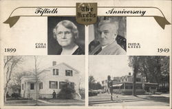 1899-1949 The Krebs 50th Anniversary Skaneateles, NY Postcard Postcard Postcard